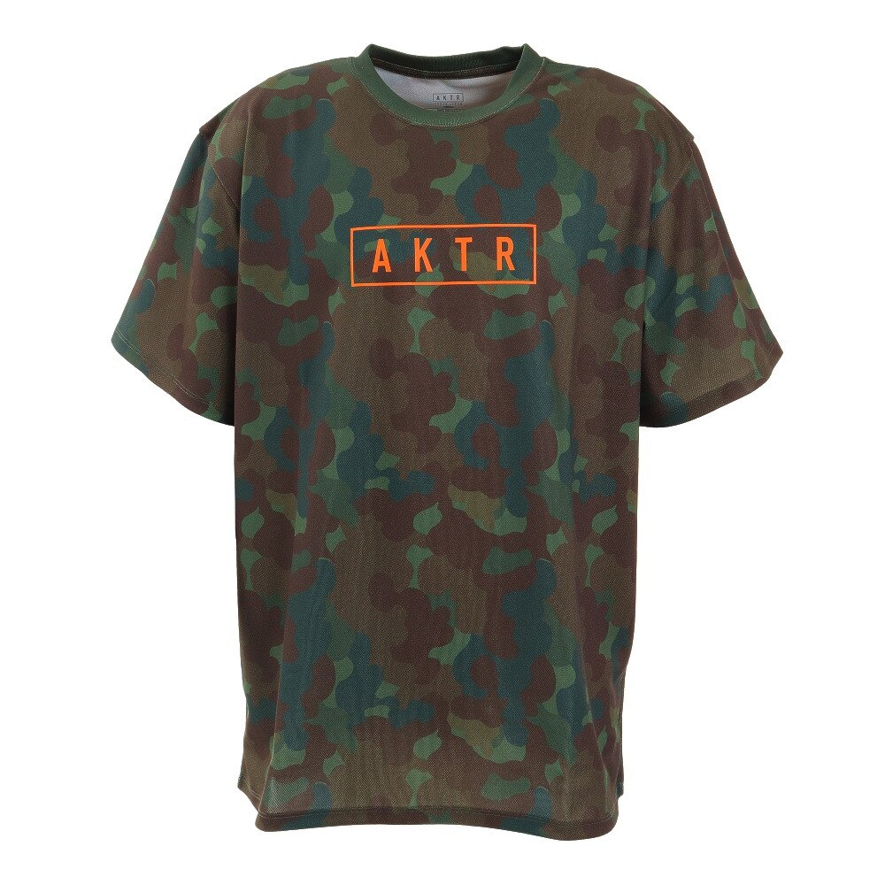  B.BALL TEXTURE CAMO Tシャツ 220-015005 OL