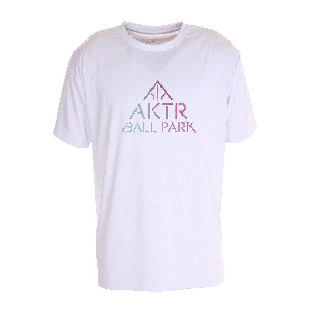  AKTR BALL PARK Tシャツ 220-059005 WH