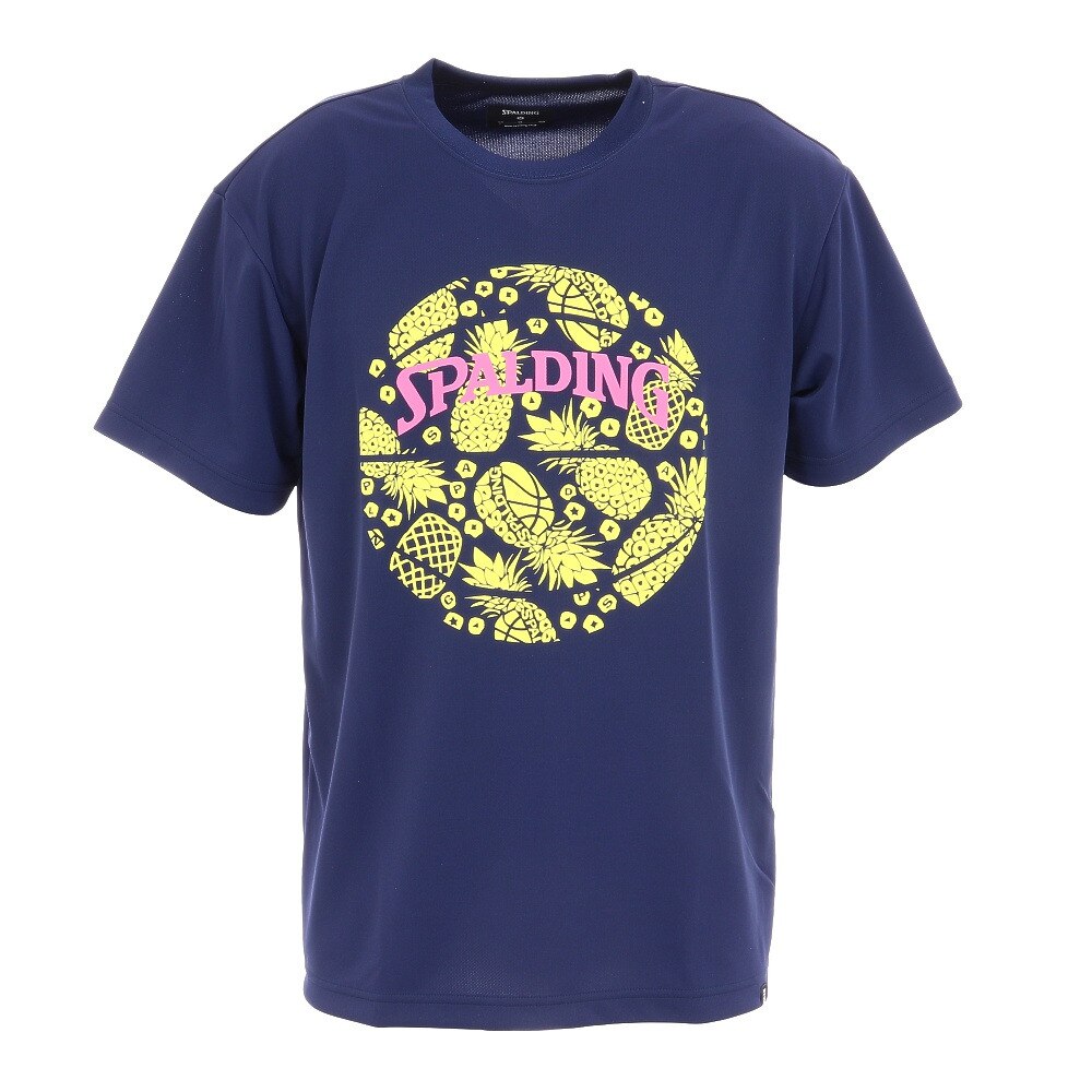  バスケットボールウェア Tシャツ トロピカル SMT210070NV