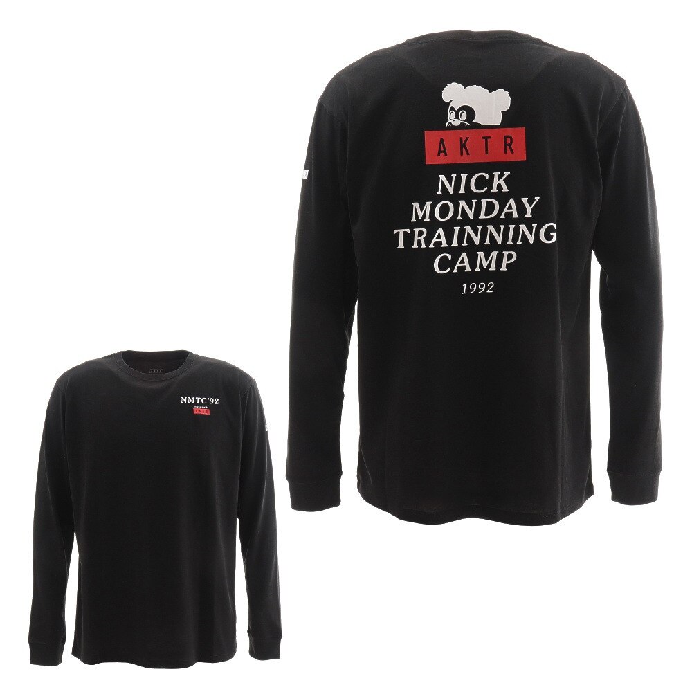 NICK MONDAY TRAINING CMP 長袖Tシャツ 220-009005 BK
