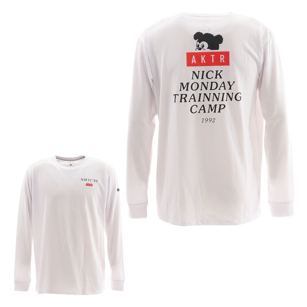  NICK MONDAY TRAINING CMP 長袖Tシャツ 220-009005 WH