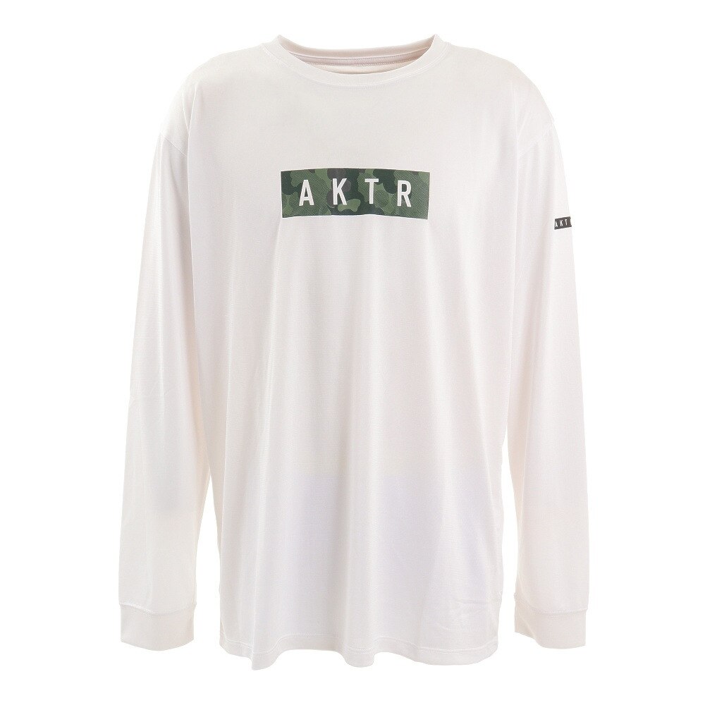 B Ball Texture Camo Logo 長袖tシャツ 2 Wh アクター スーパースポーツゼビオ