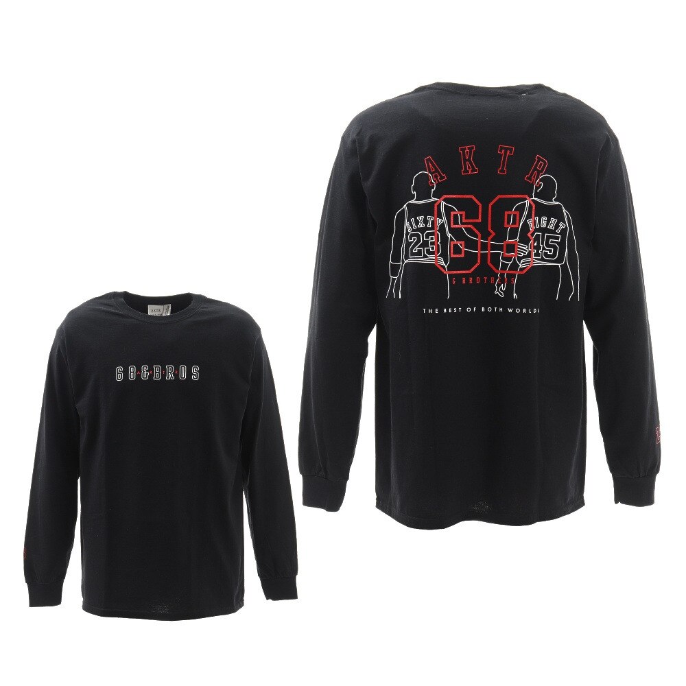  長袖Tシャツ 220-071005 BK