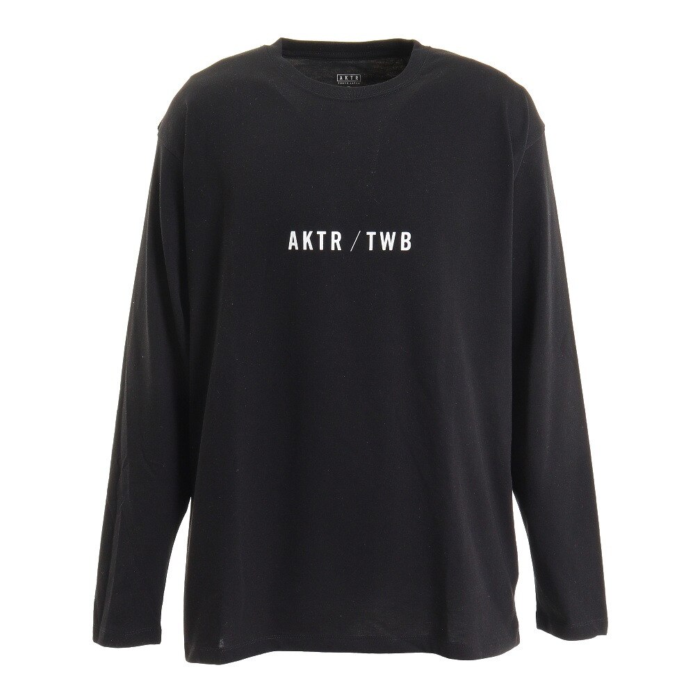  TWB ロゴ 長袖Tシャツ 121-062005 BK