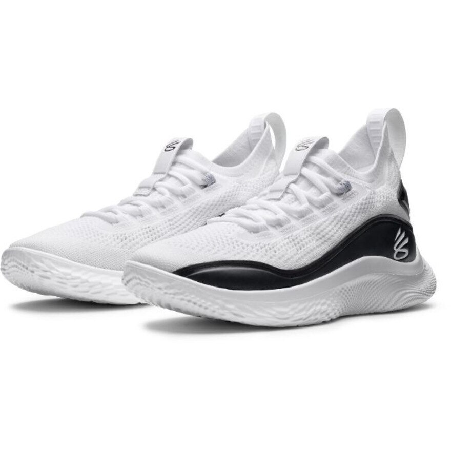  バスケットシューズ カリー フロー 8 3023085 WHT/WHT/BLK BK バッシュ