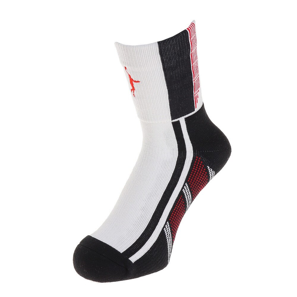  パネルソックス ITP20432 WHITE/RED