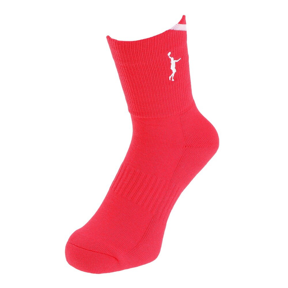  バスケットボール ソックス ITP21339C RED/WHT