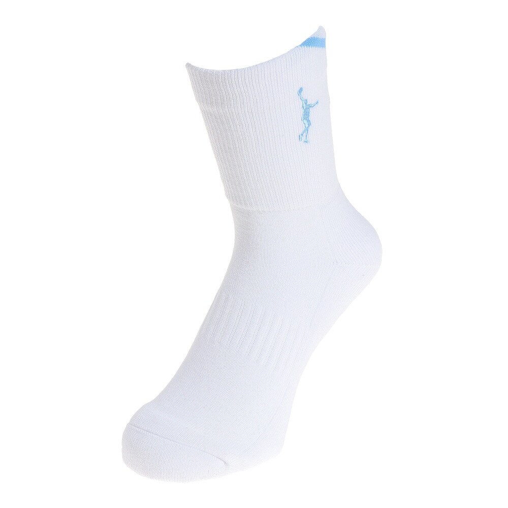  バスケットボール ソックス ITP21339W WHT/LTB
