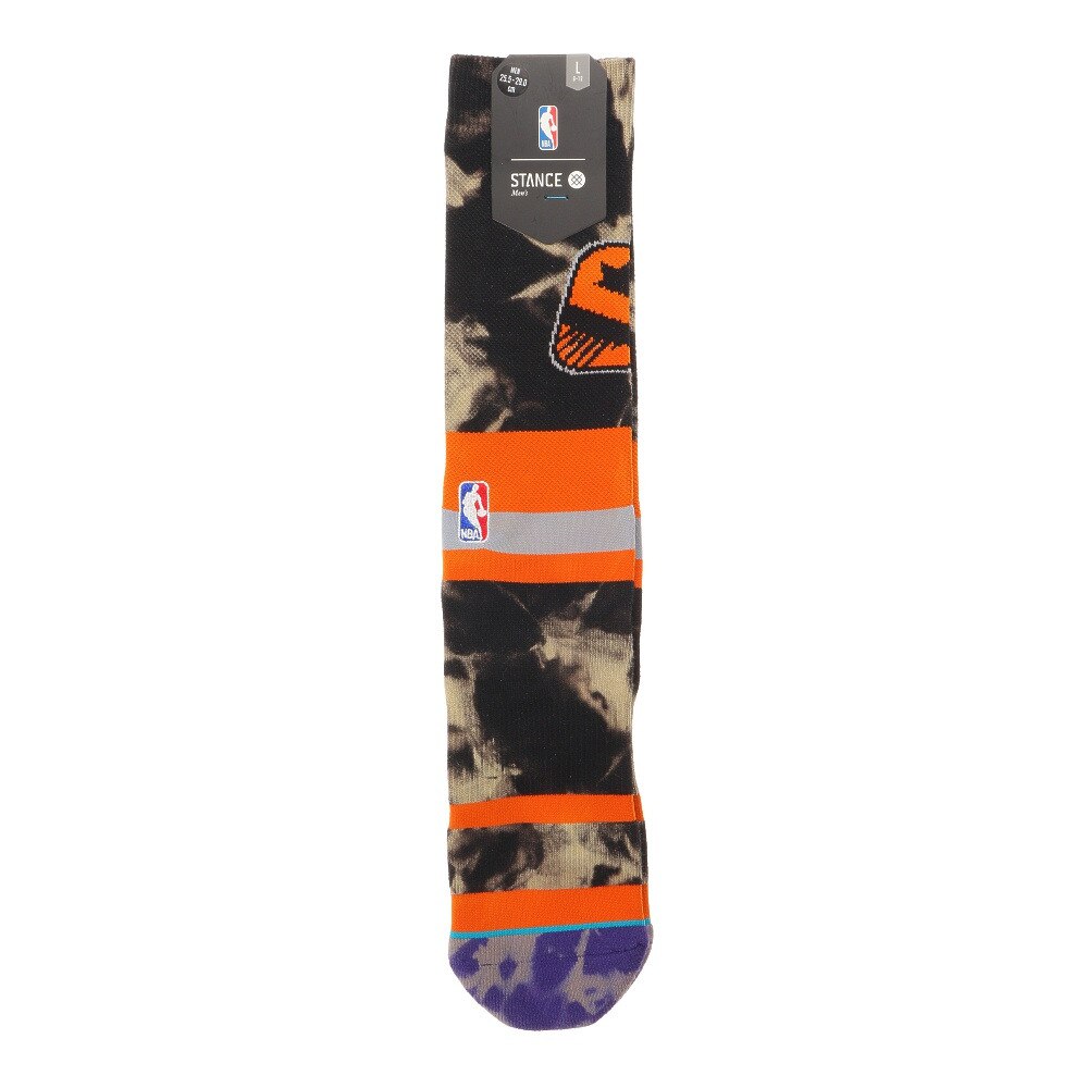  バスケットボール ソックス SUNS ACID WASH M558C18SUN ORA