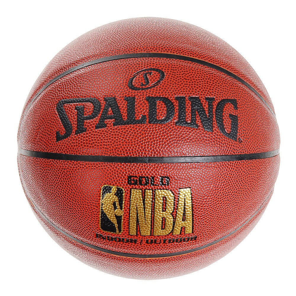 バスケットボール ゴールド 7号球 NBAロゴ入り 76-562J