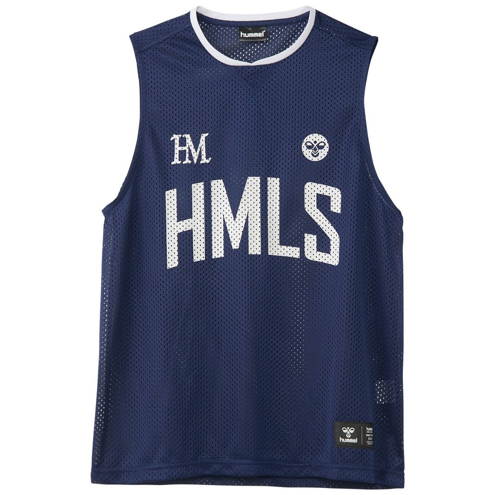  ラクロスノースリーブメッジTシャツ HAPL5002-70