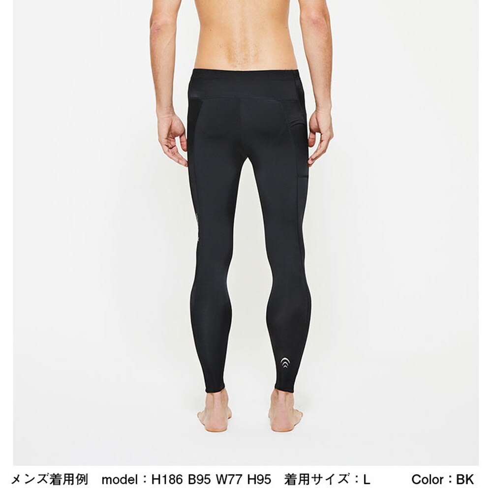 アドバンスカーゴロングタイツ Gc Bk シースリーフィット エルブレス