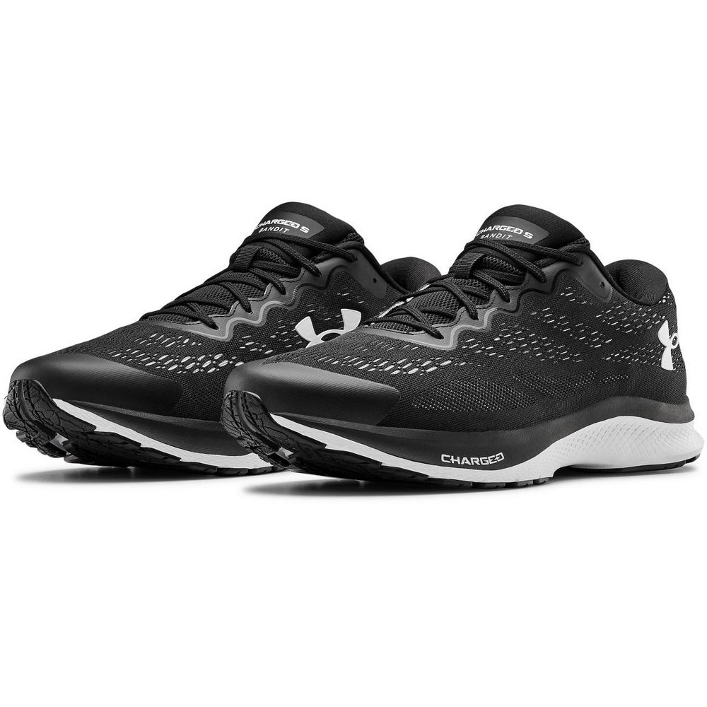 ランニングシューズ チャージド バンディット 6 2E 3024144 BLK/BLK/ENM ジョギングシューズ