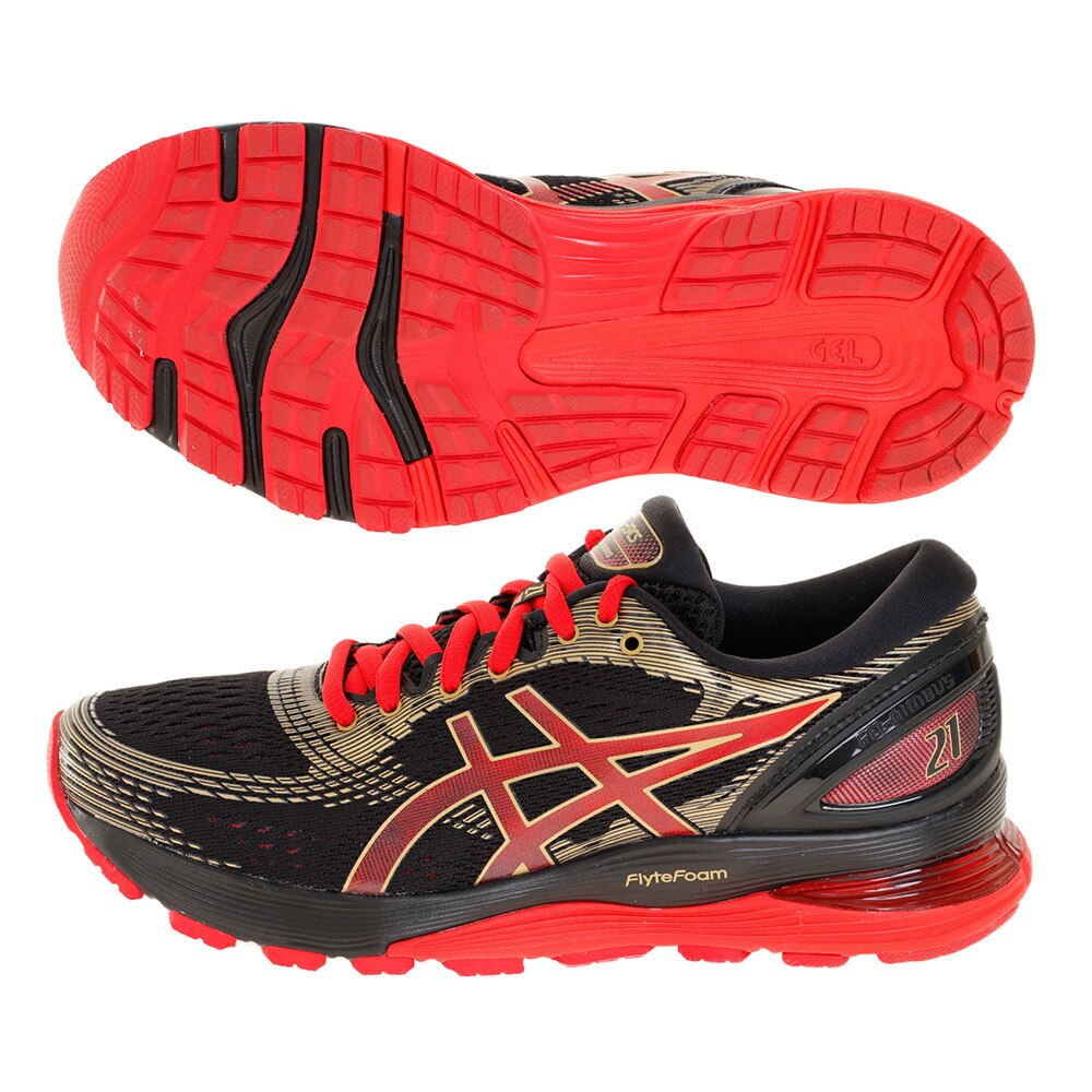 ランニングシューズ ゲルニンバス GEL-NIMBUS 21 1012A235.001 ジョギングシューズ