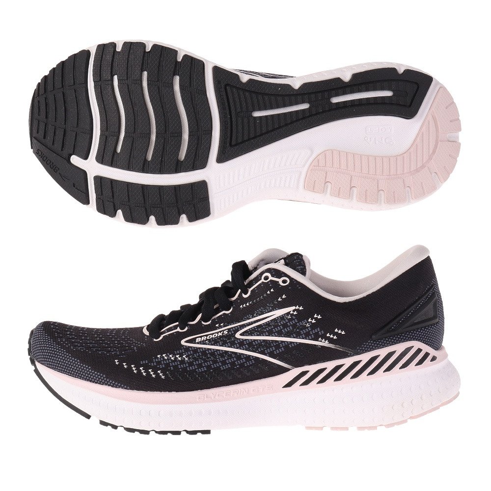 ランニングシューズ グリセリン Gts19 Brw3442 Blk ジョギングシューズ ブルックス スポーツ用品はスーパースポーツゼビオ