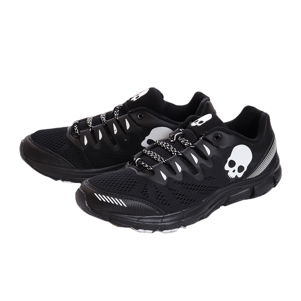 スニーカー RUNNING SHOES MESH 243710 BLACK スポーツシューズ