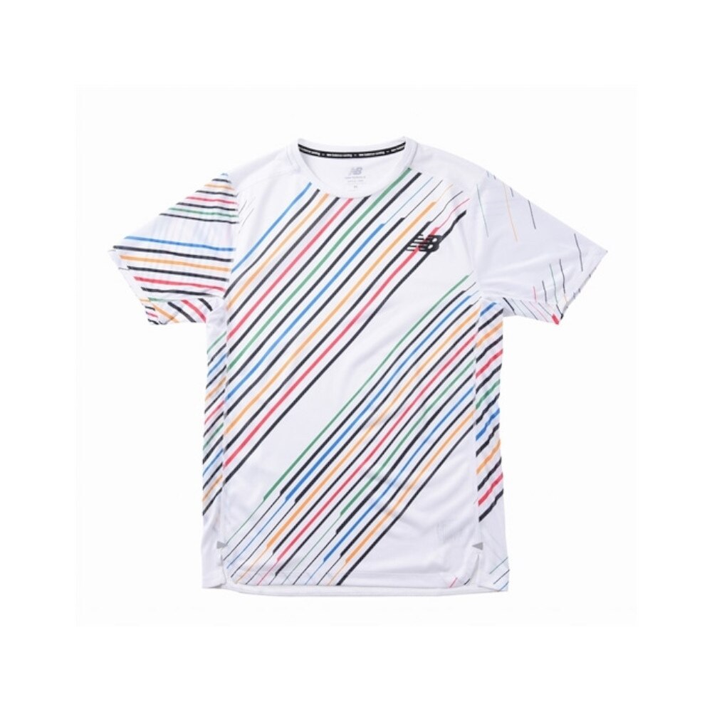  Tシャツ メンズ NB HANZO RACE ショートスリーブ Tシャツ AMT01200 WT オンライン価格