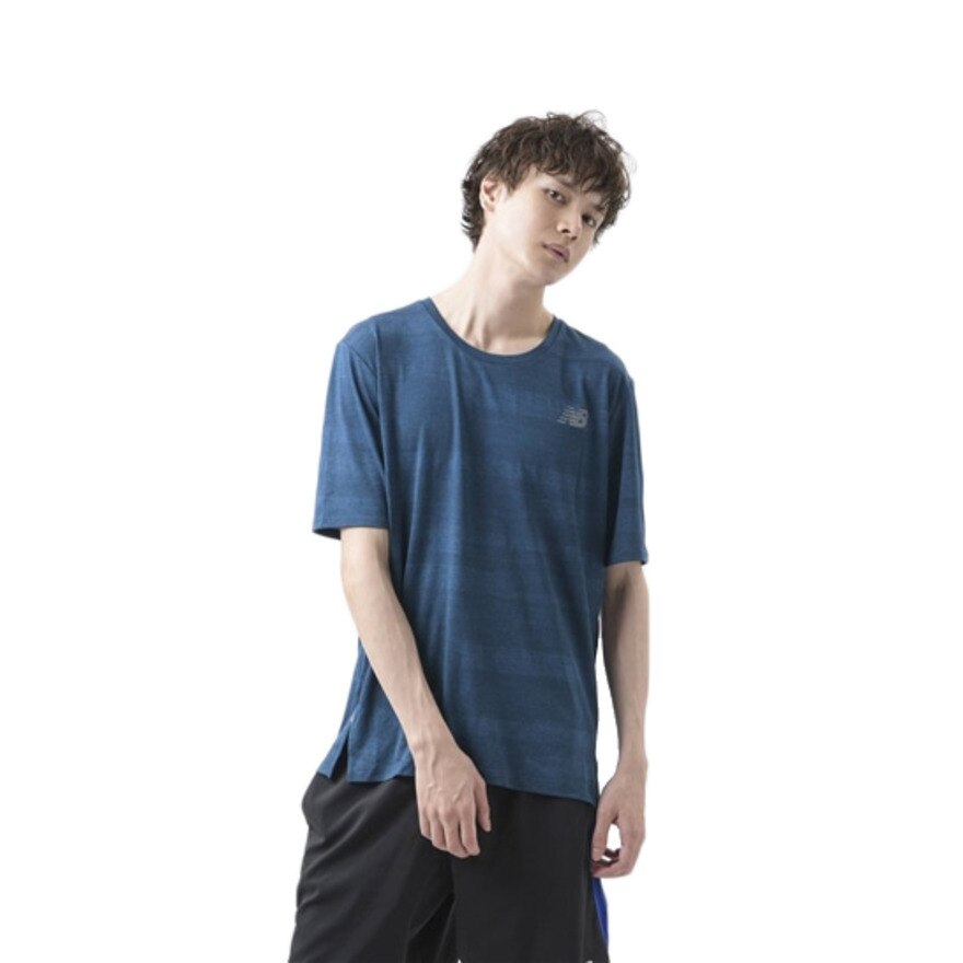  Q SPEED ジャガードショートスリーブTシャツ AMT03261RWH