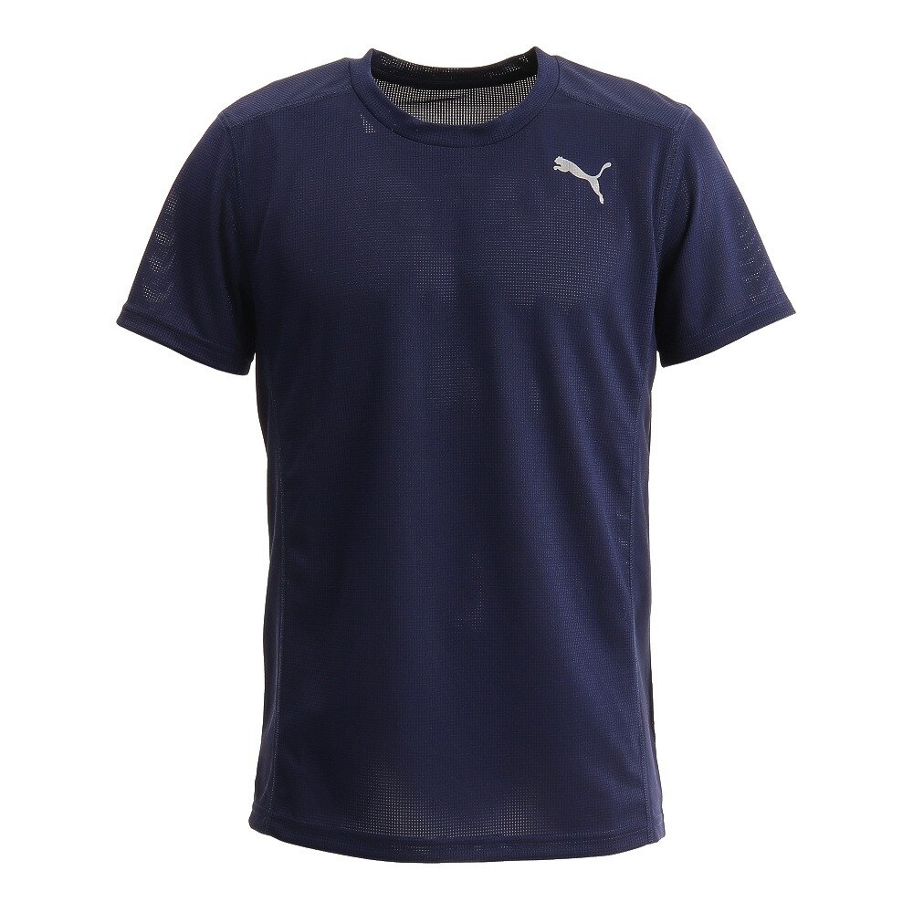  XB ランニングTシャツ 520611 01 NVY