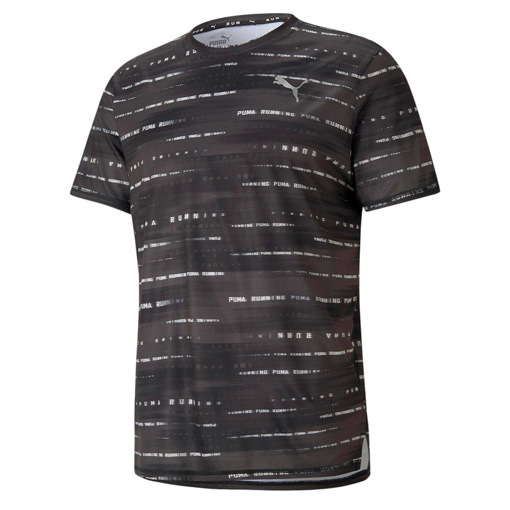  ランニング グラフィック 半袖 Tシャツ 520635 51 BLK