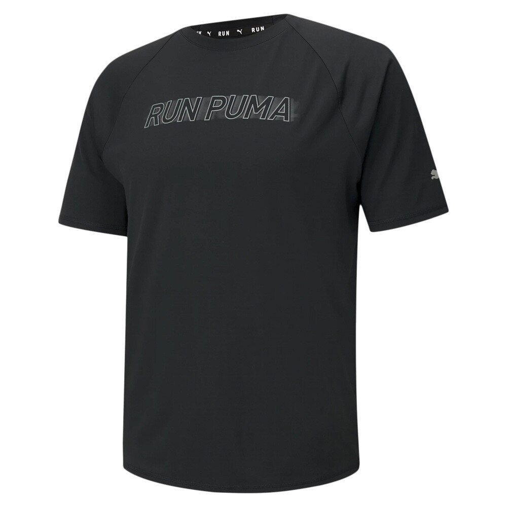  ランニング ライト COOLADAPT 半袖 Tシャツ 520793 01 BLK