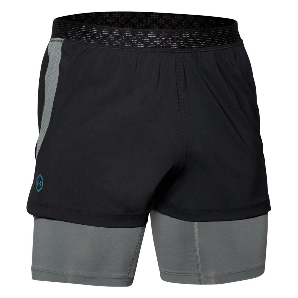 ラッシュ ラン 2in1 ショーツ 1350149 BLK/PCG/RLT RN