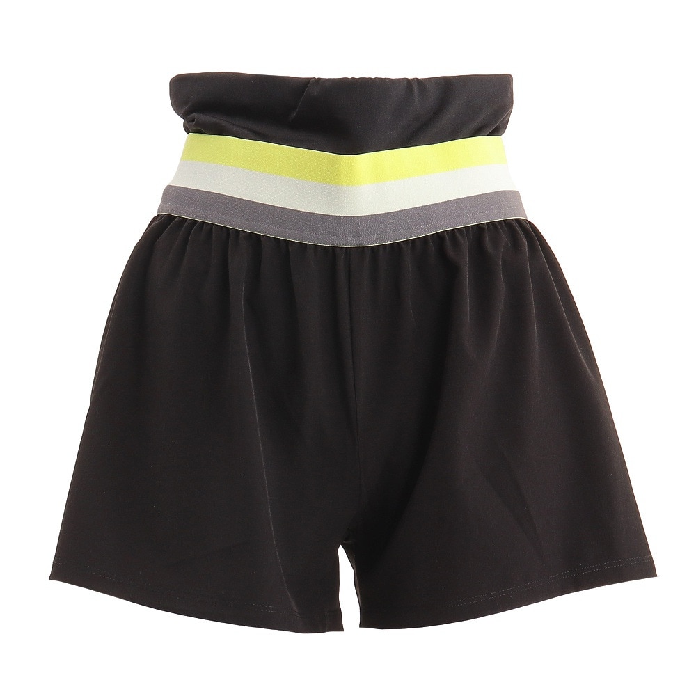  撥水 ストレッチ ショーツ IRIDESCENCE SHORTS 21SPRPT211513BLK