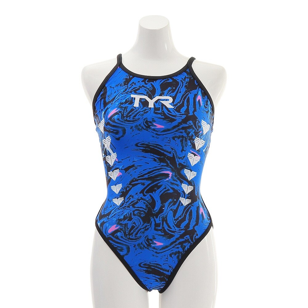  競泳水着 レディース 水泳 TRF BACK MAGMA FMAGM-20M BL