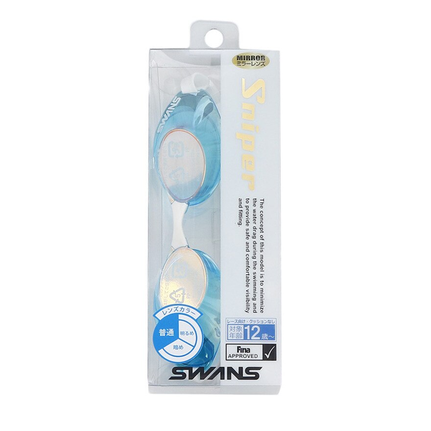  ノンクッションミラー スイミングゴーグル SR-10M-SBOR