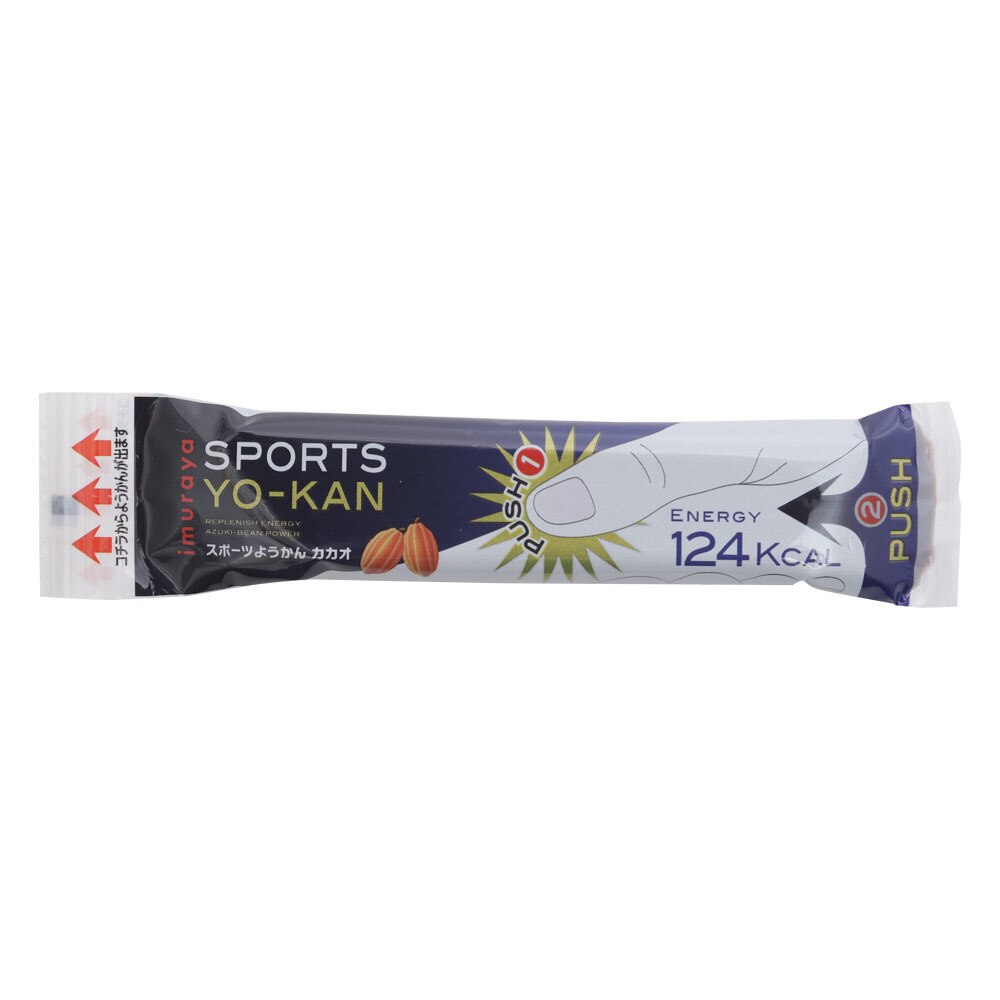 スポーツようかん カカオ38g バラ 641486
