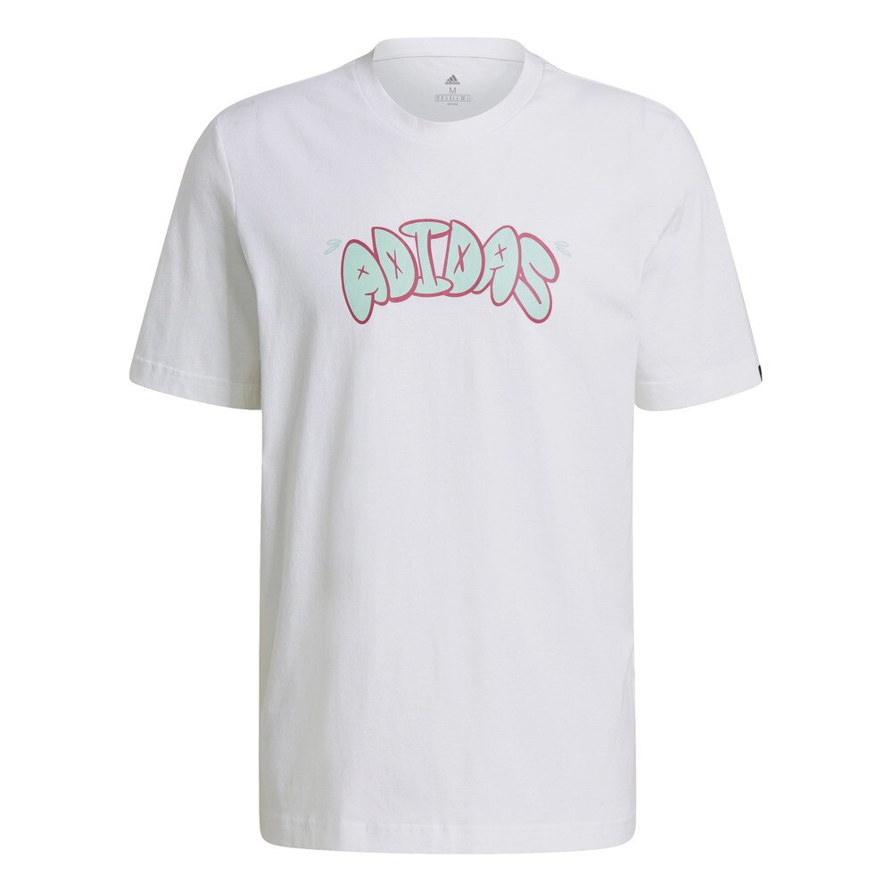 カートゥーン ワード グラフィック 半袖Tシャツ 28703-GL3710