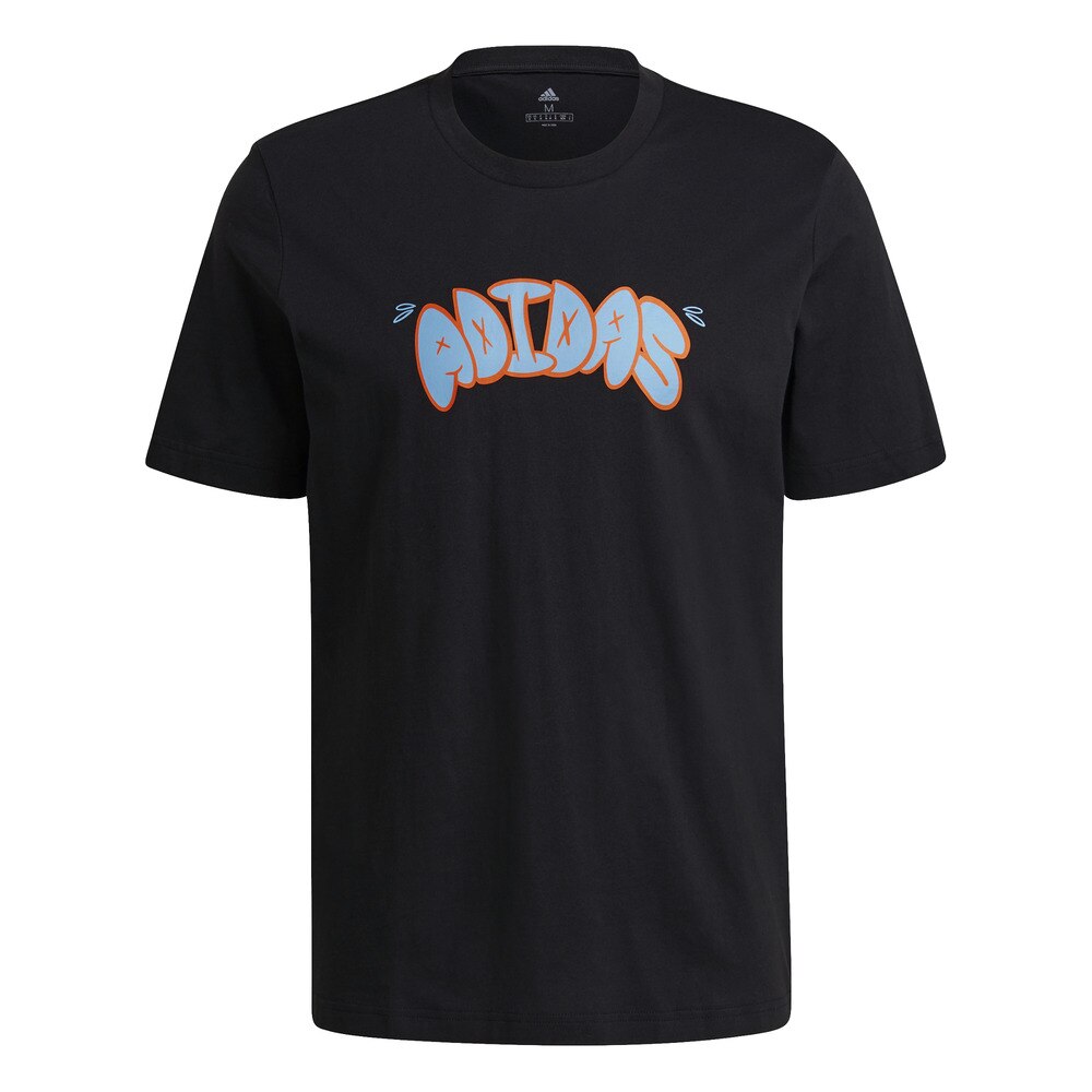  カートゥーン ワード グラフィック 半袖Tシャツ 28703-GL3711