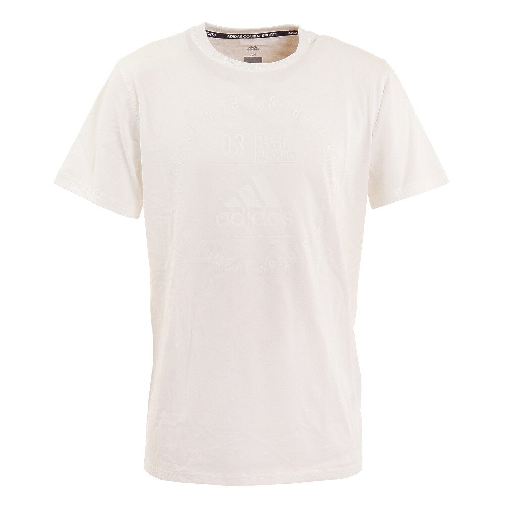 circle ロゴ Tシャツ adiCL01-CS WHT/WHT