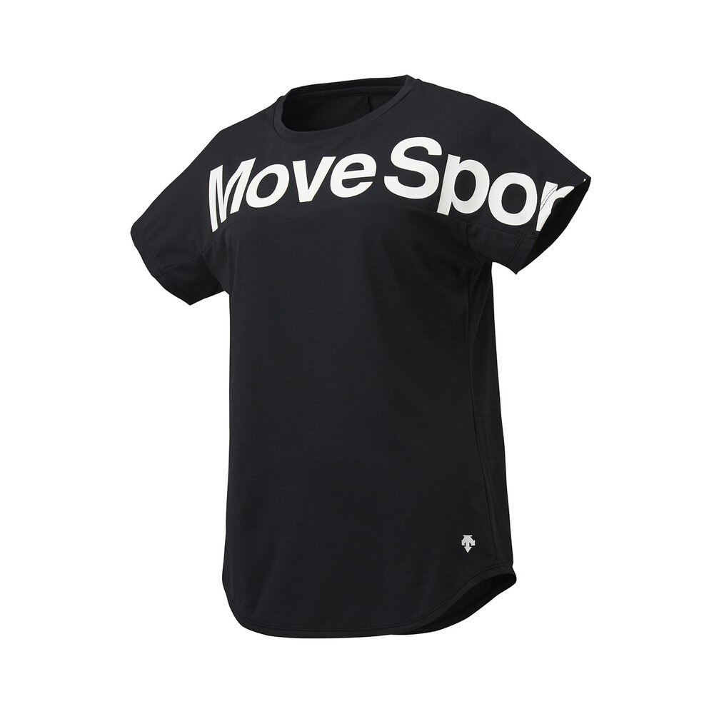  サンスクリーン 半袖Tシャツ DMWQJA57 BK