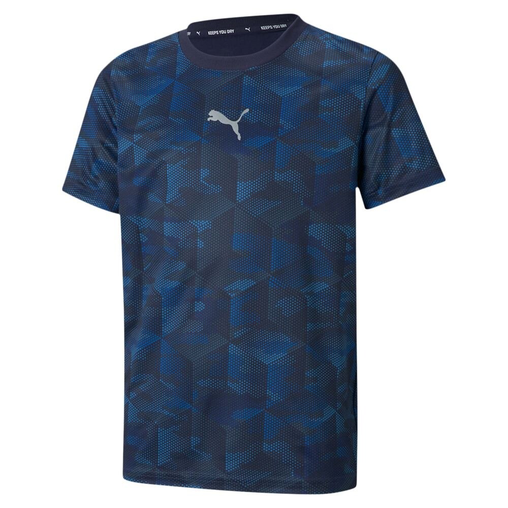  ジュニア ACTIVE SPORTS AOP ポリ Tシャツ 588835 06 NVY