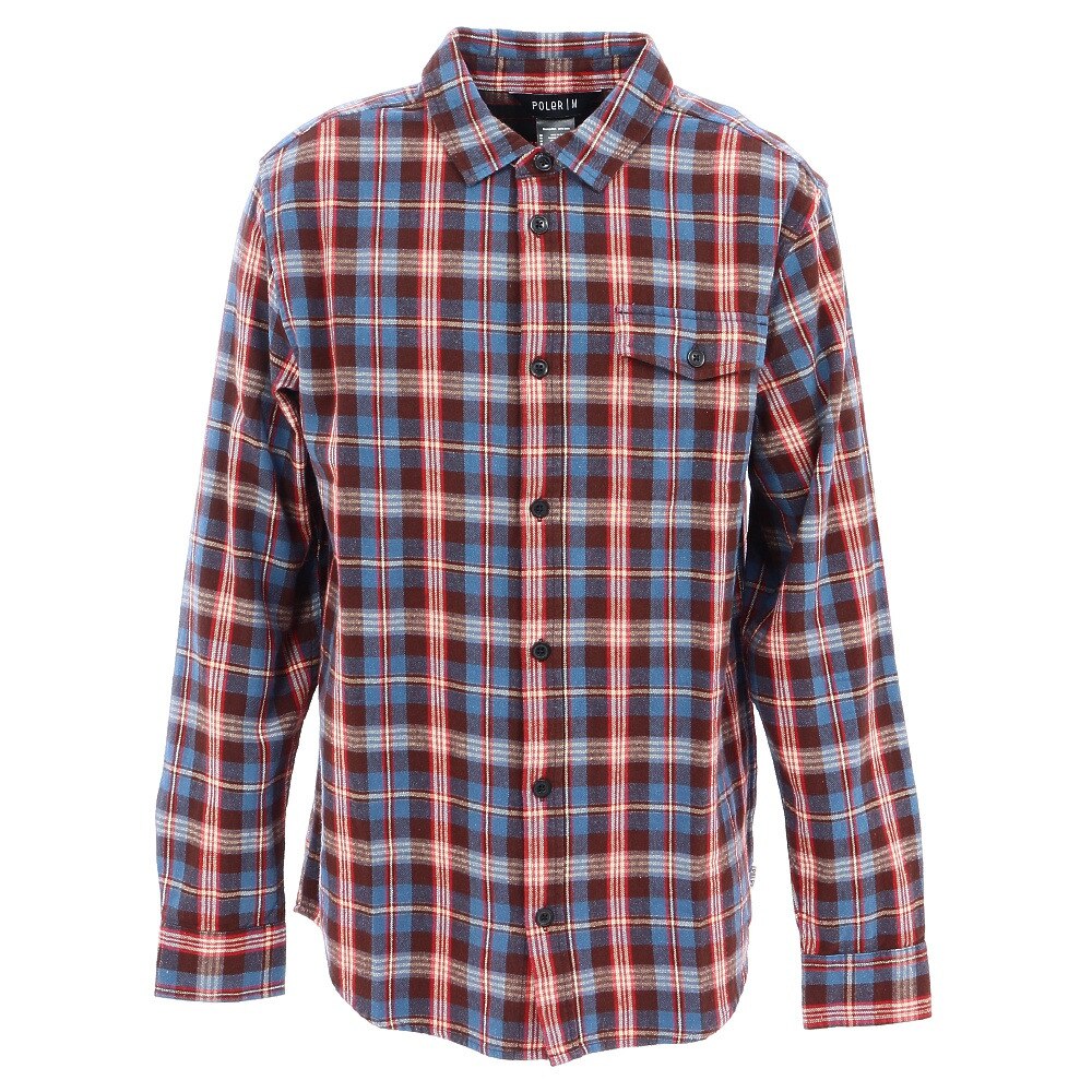  ZERO FLANNELシャツ 211APM3101-Brown