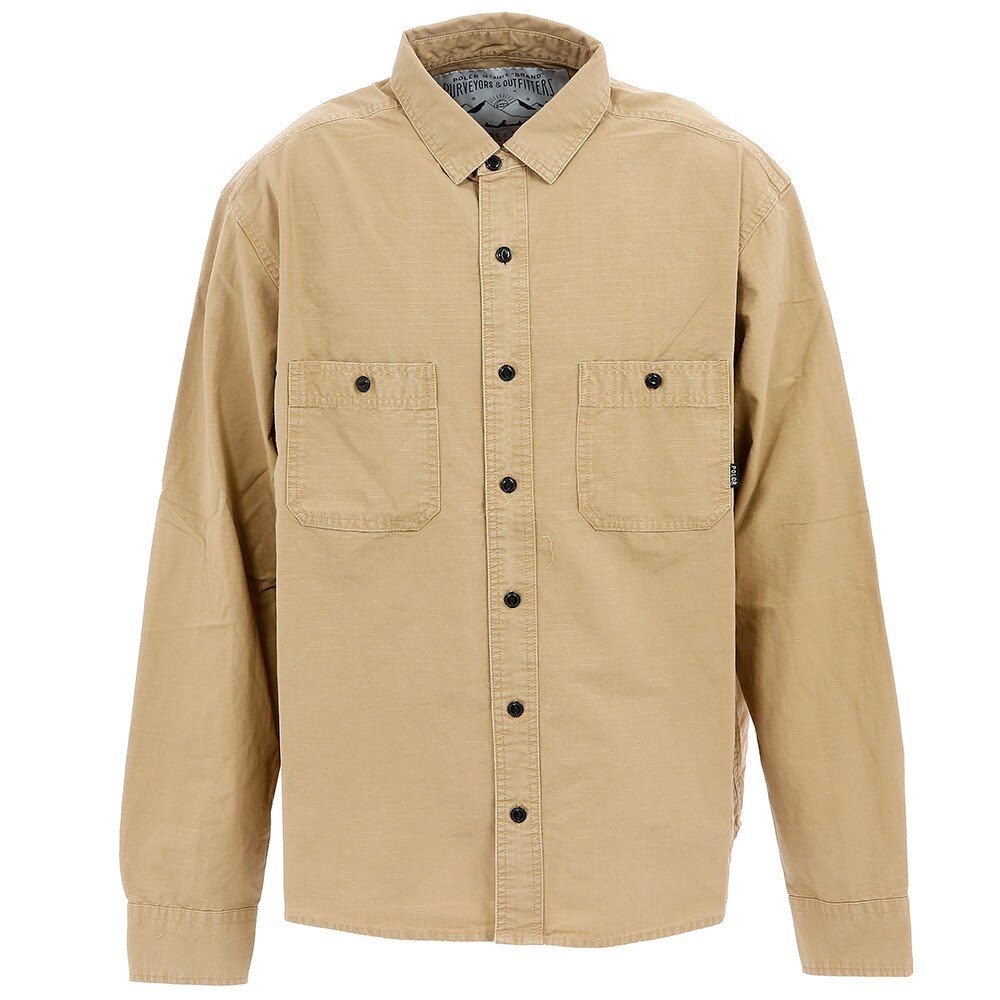  WASHED SS BD シャツ 55100127-BEG