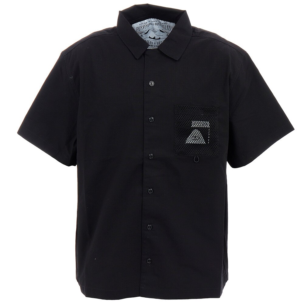  MESH PKT OC シャツ 55100131-BLK