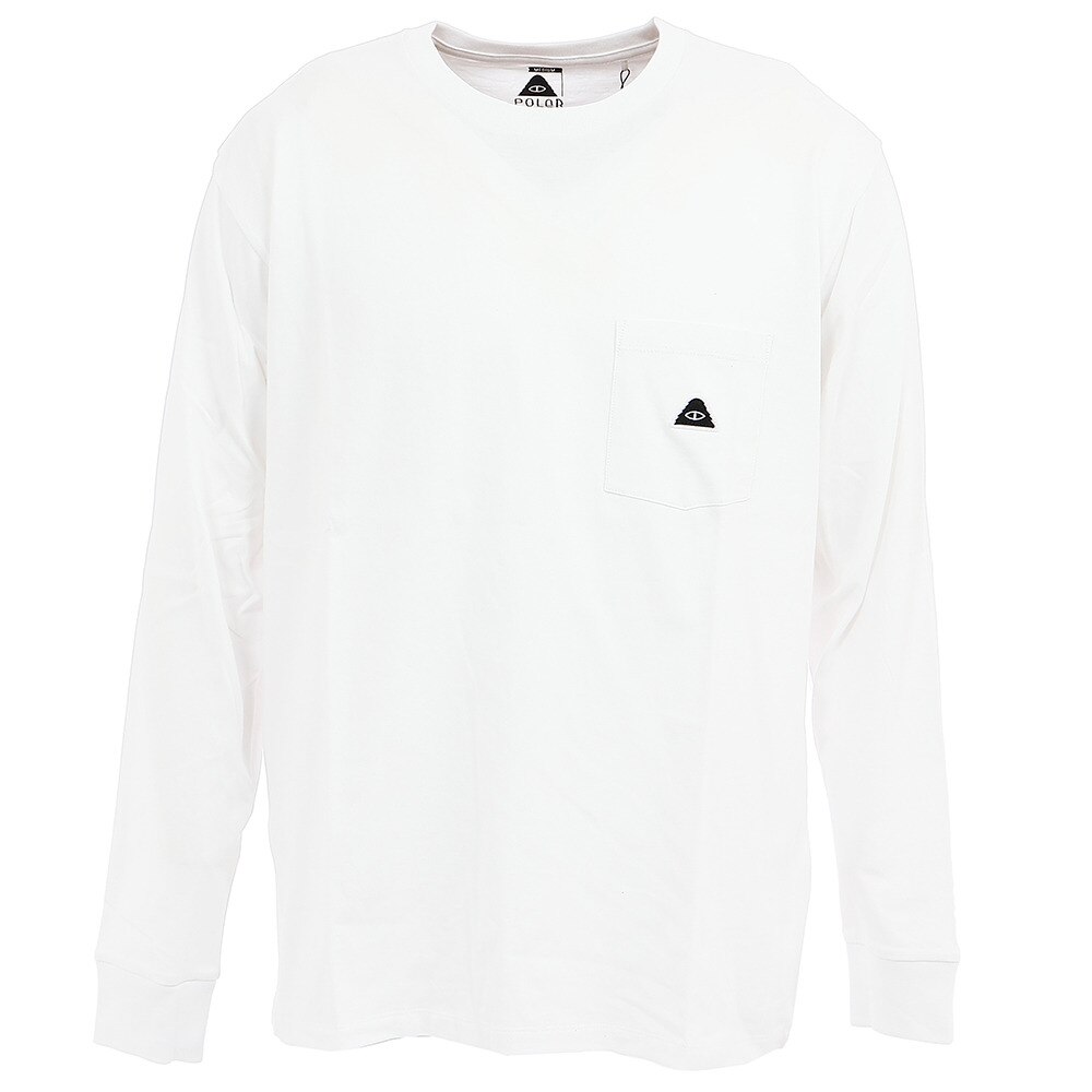  長袖 ポケットTシャツEYE PAT PKT LS TEE 55200225-WHT