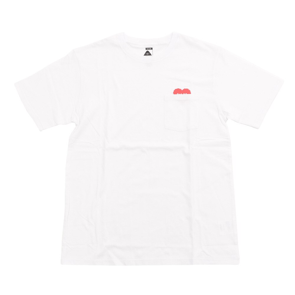  RISING HEART EMBROIDERY POCKET Tシャツ 55200027-WHT