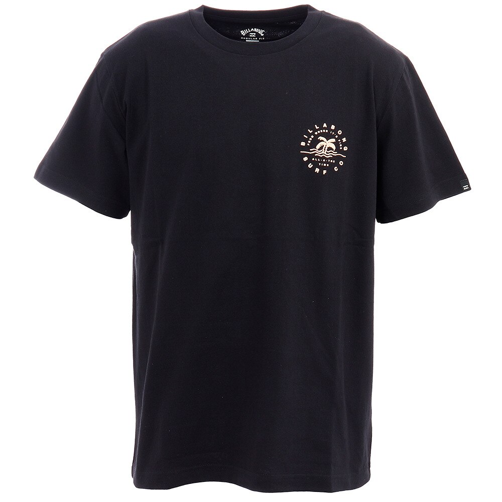  WHERE ITS FINE バックプリント 半袖Tシャツ BA011207 BLK