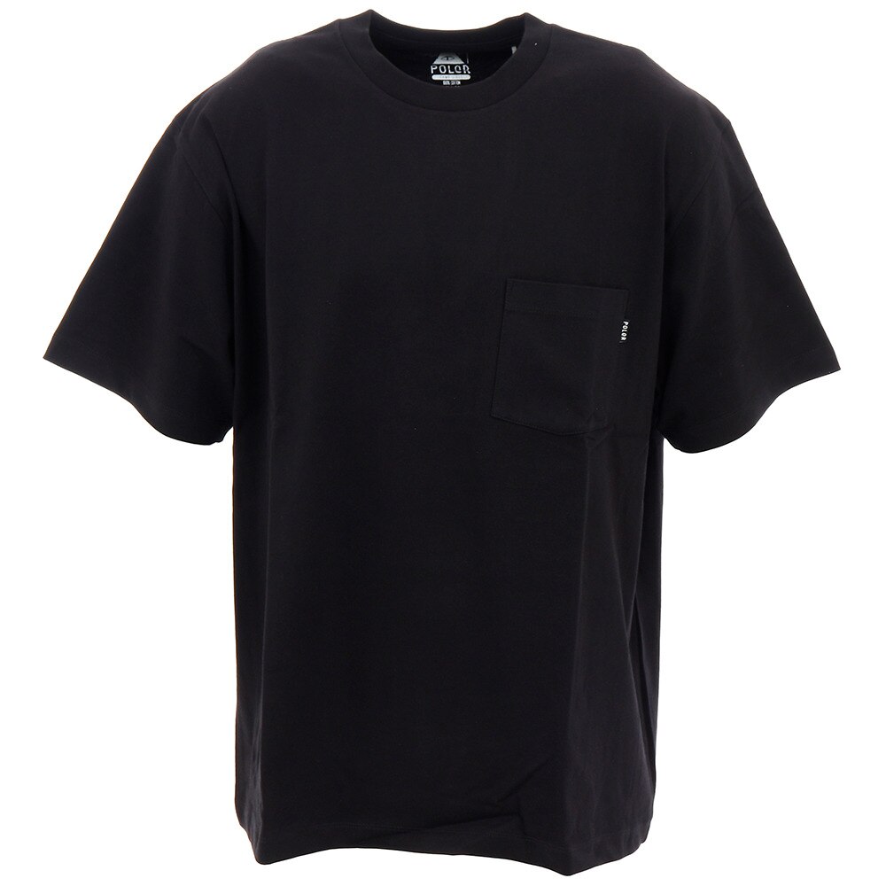  ヘヴィーウェイト ポケット Tシャツ 55200227-BLK