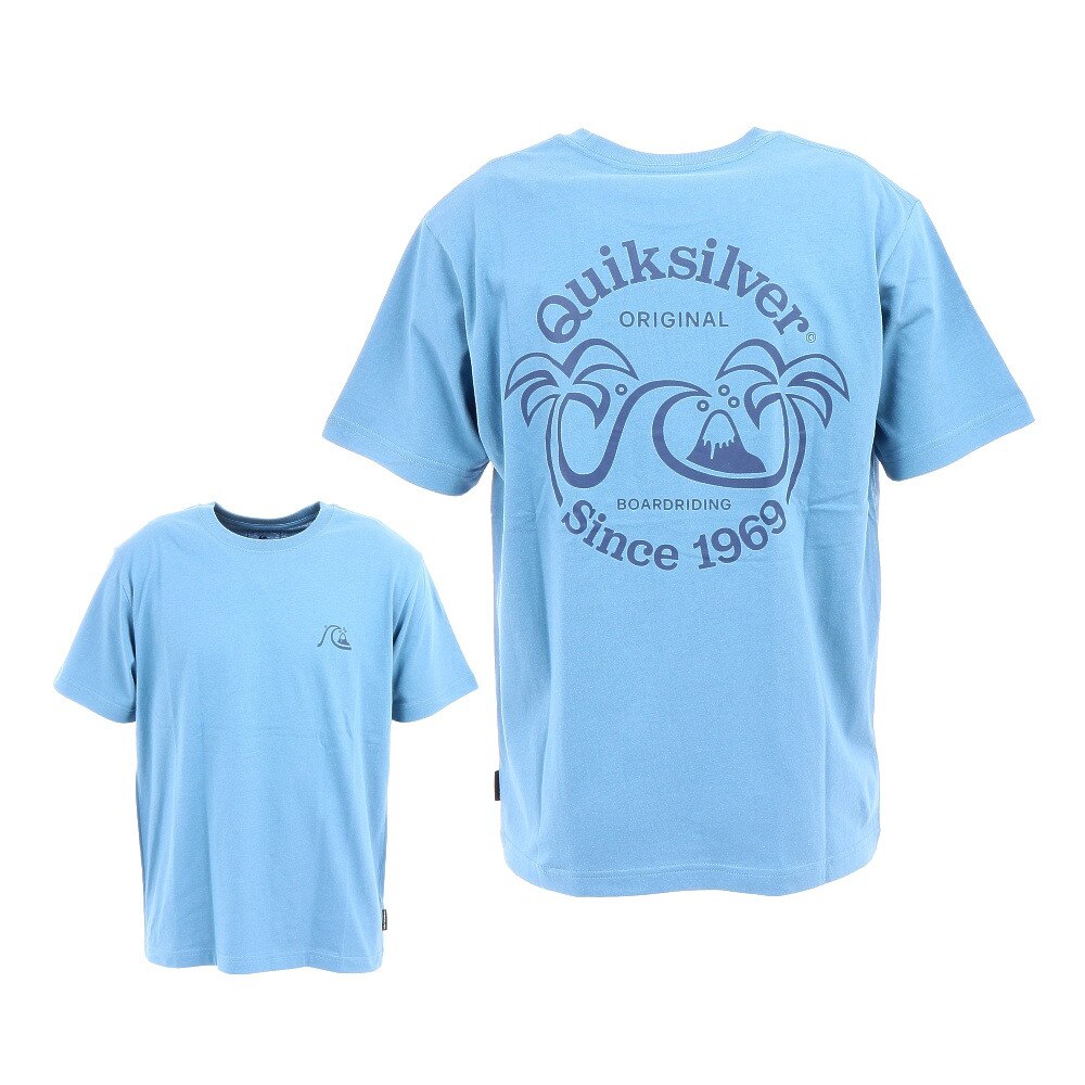  DOUBLE PALM ST Tシャツ 21SUQST212035BLU
