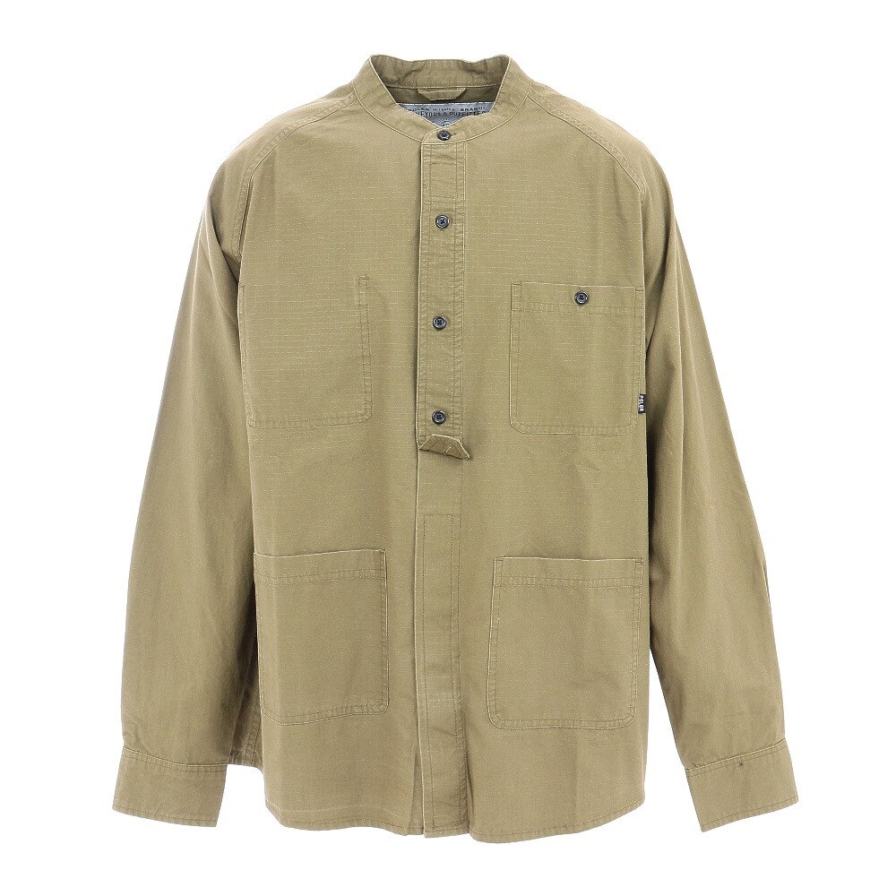  COTTON RIP RAGLAN SHIRT ジャケット 55100303-OLV