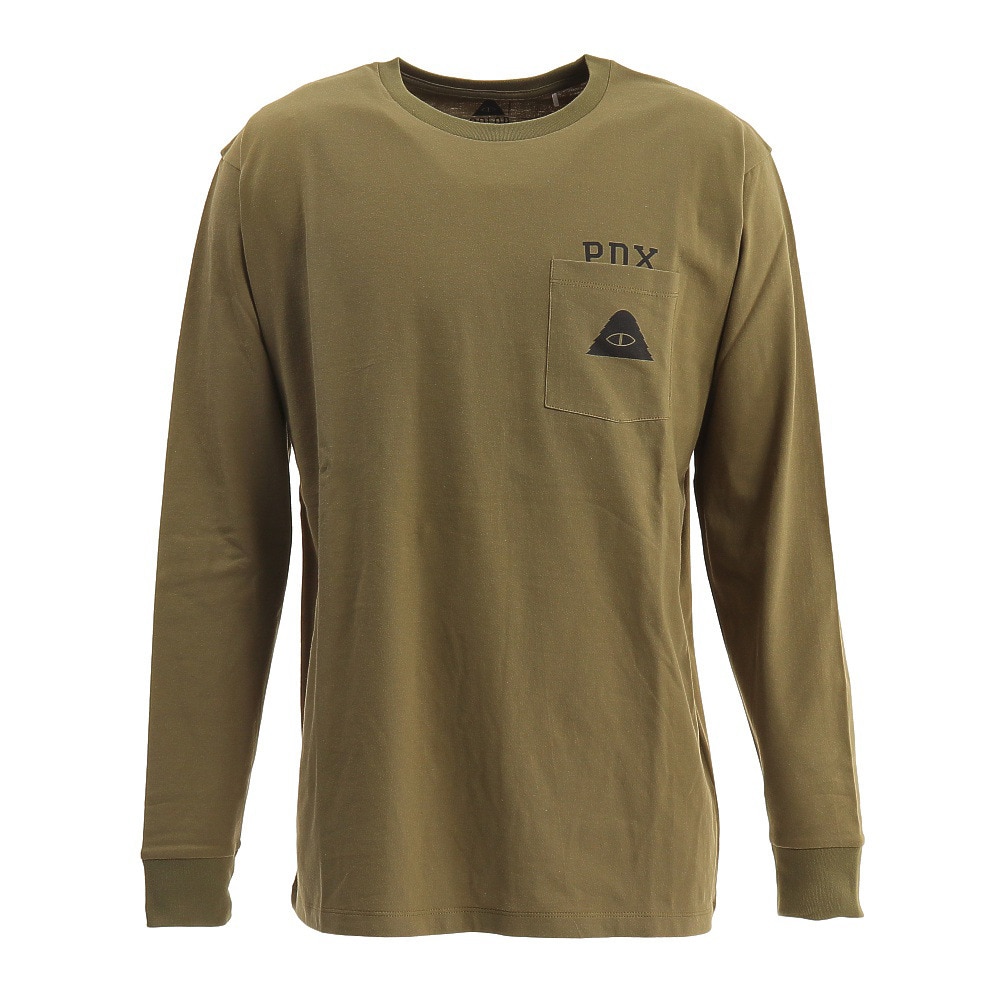 PDX POCKET 長袖Tシャツ 55200340-OLV