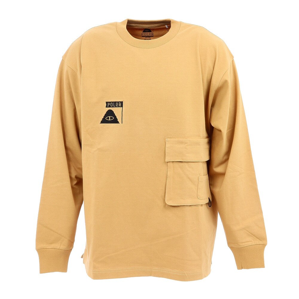 SUMMT HEAVY WEIGHT ダブルポケット ロングスリーブTシャツ 55200365-BEG