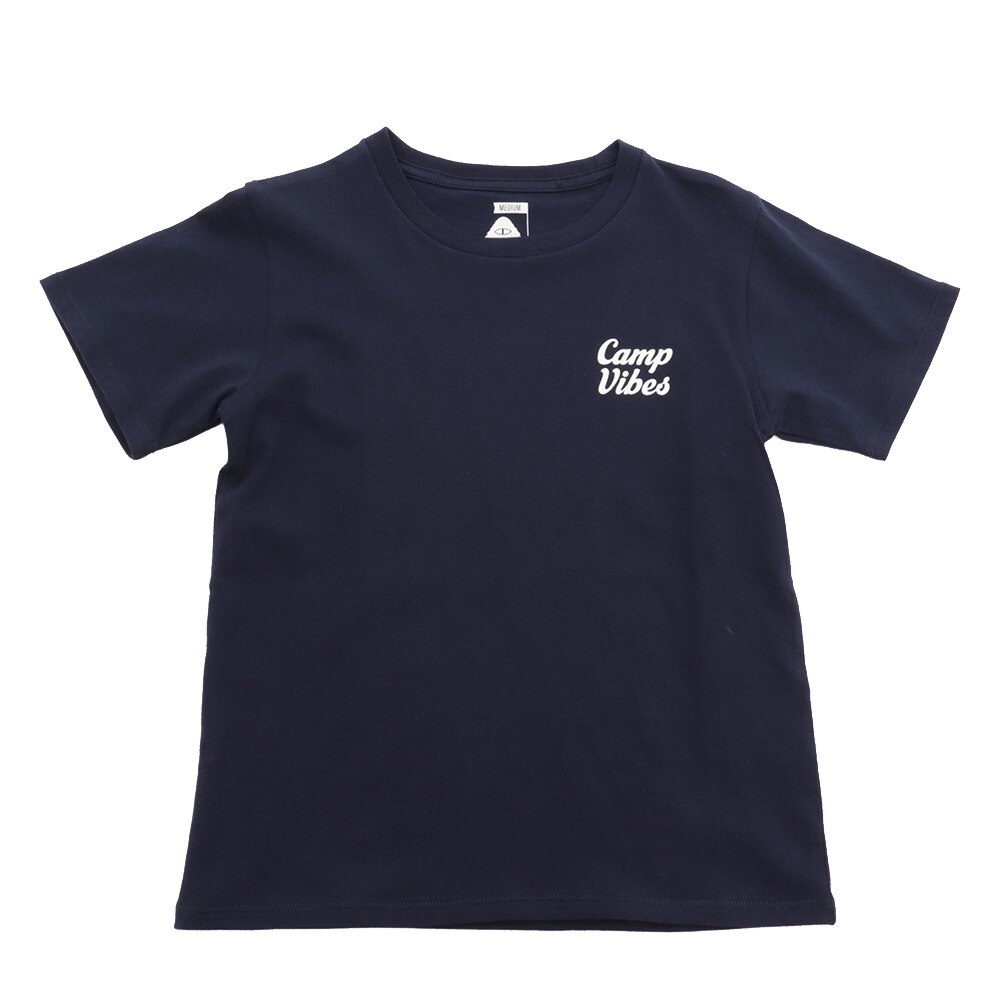  ジュニア 半袖Tシャツ CAMPVIVES TEE 55200050-NVY