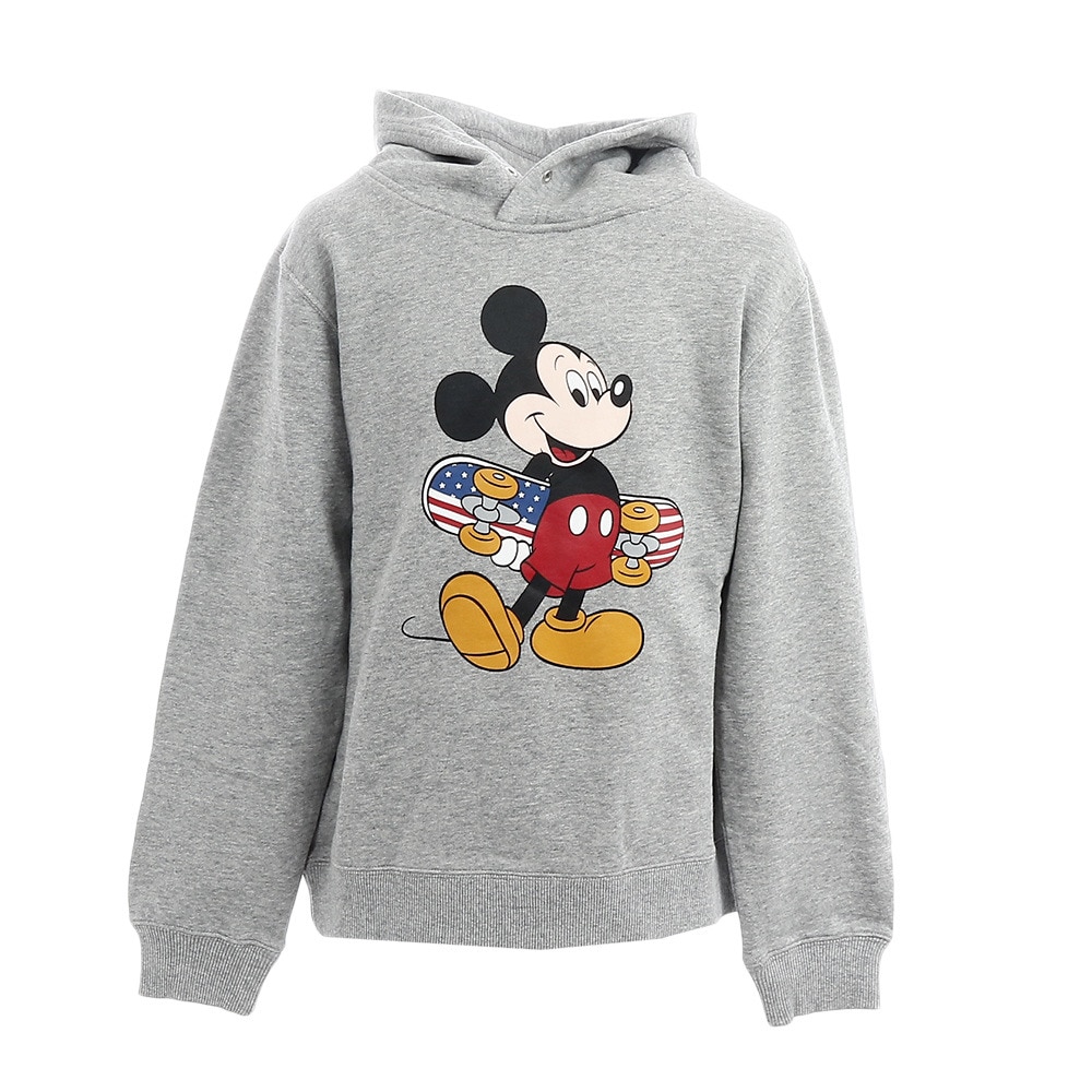 ＜スーパースポーツ ゼビオ＞ ボーイズ パーカー ミッキー ディズニー19 KD MICKEY HAS BOARD PH FW 7420J996 GRY