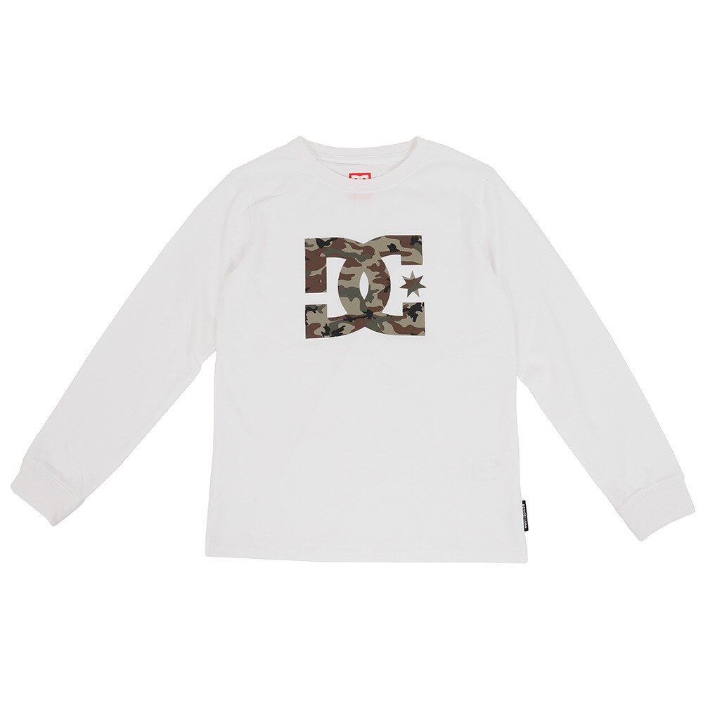  ジュニア 19 KD STAR LS Tシャツ 長袖 ロゴ クルーネック 7425J988WCM