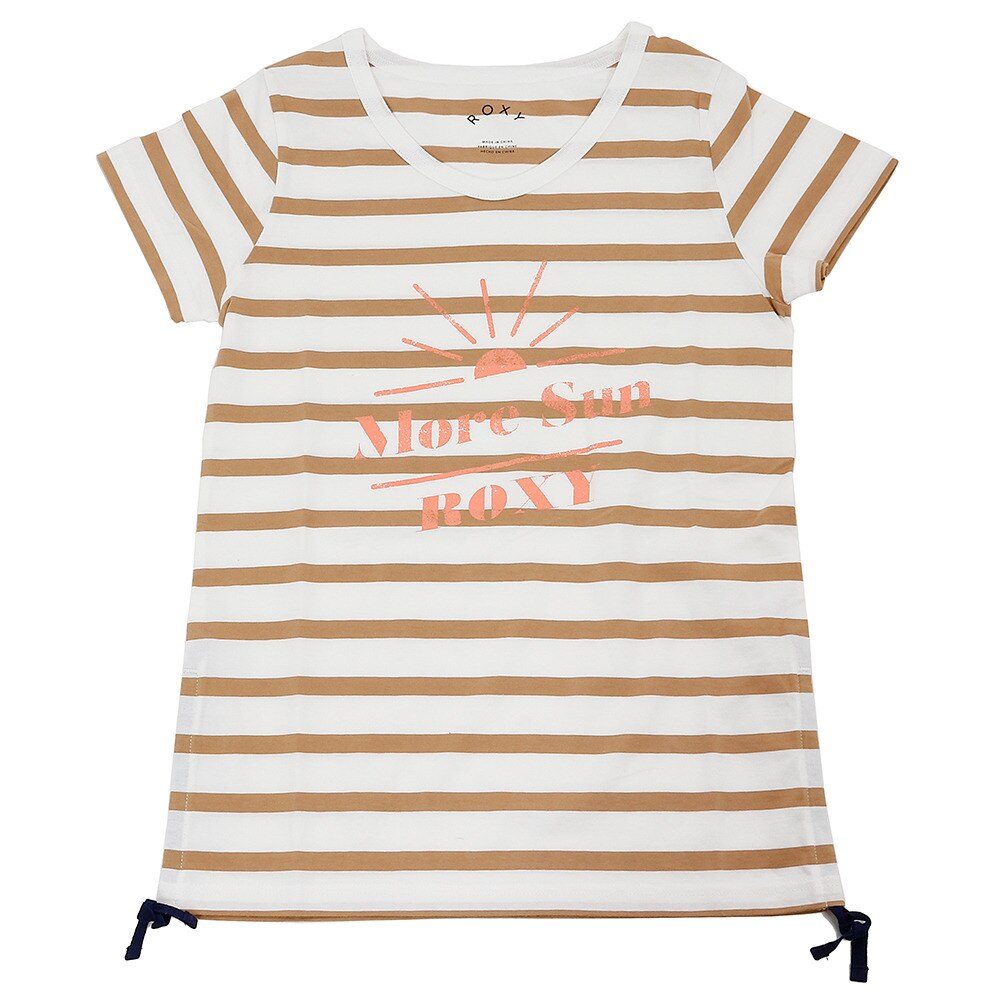  半袖 ボーダーTシャツ MORE SUN ROXY 20SP RST201088 BEB